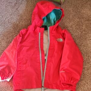 The North Face Kids Bright Red Raincoat